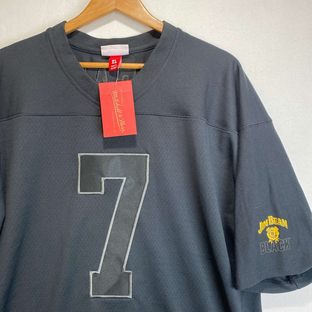 Mitchell‎ & Ness Jim Beam Black Football Jersey XL Tackle Twill JY14677